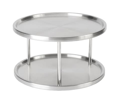 stainless steel lazy susan turntable